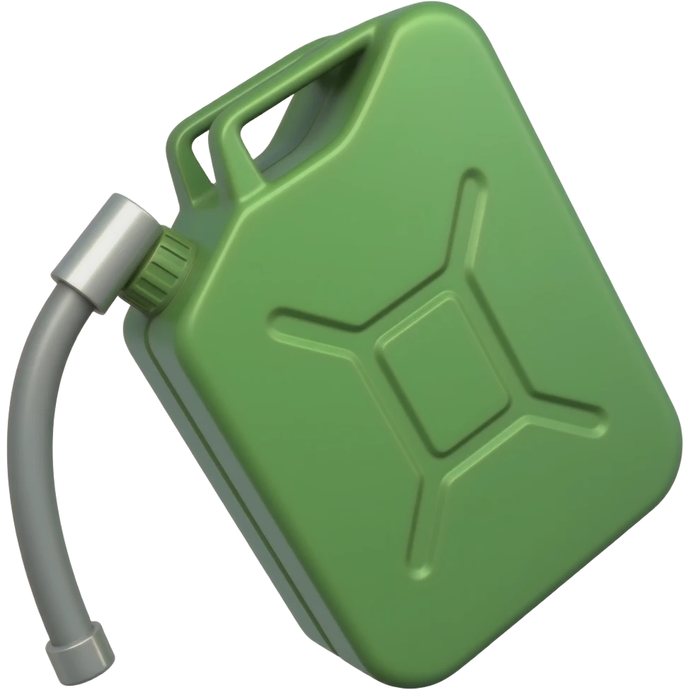 jerry can green tilted hose emoji