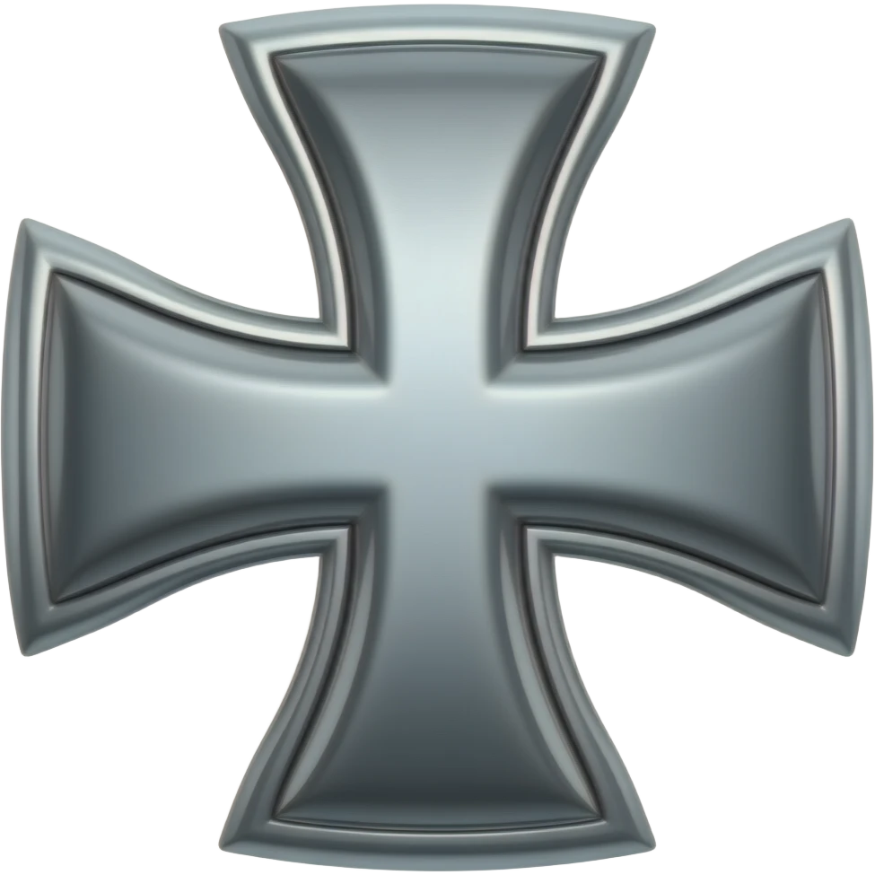 Satanic cross emoji