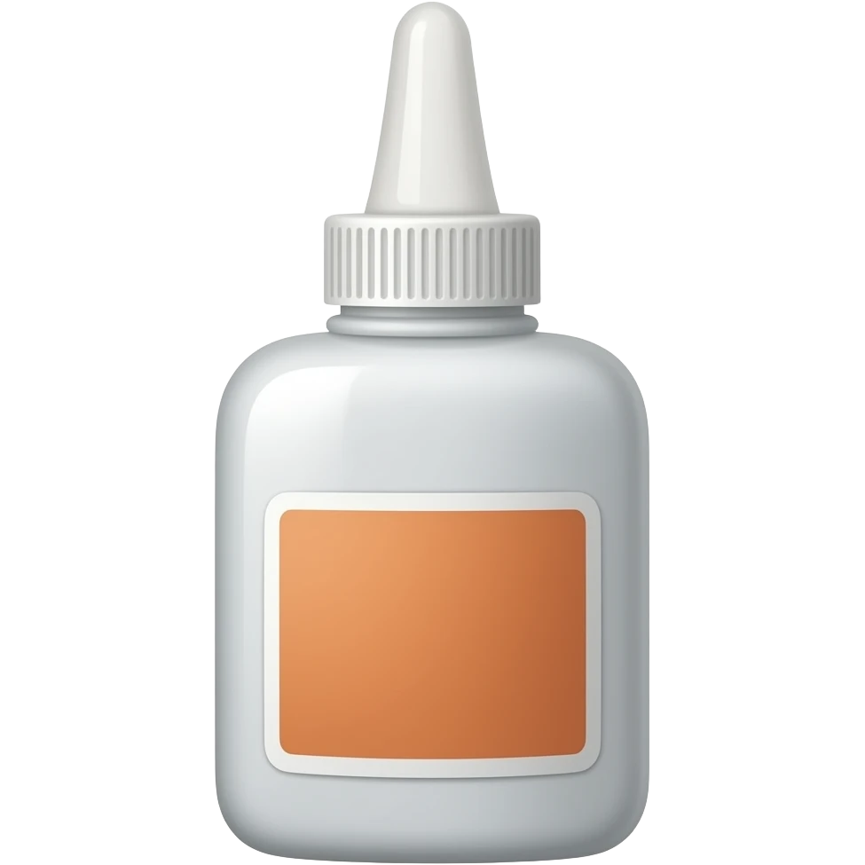 Adhesive bottle emoji