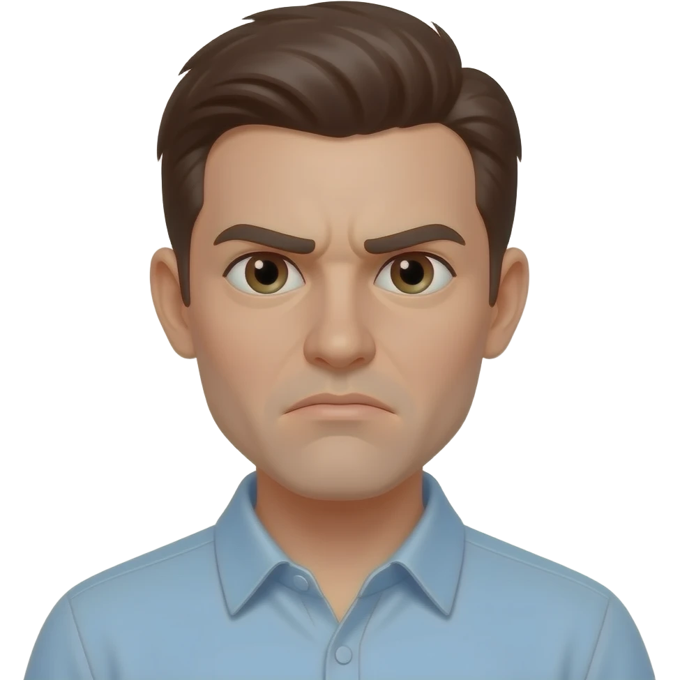 Distrust emoji