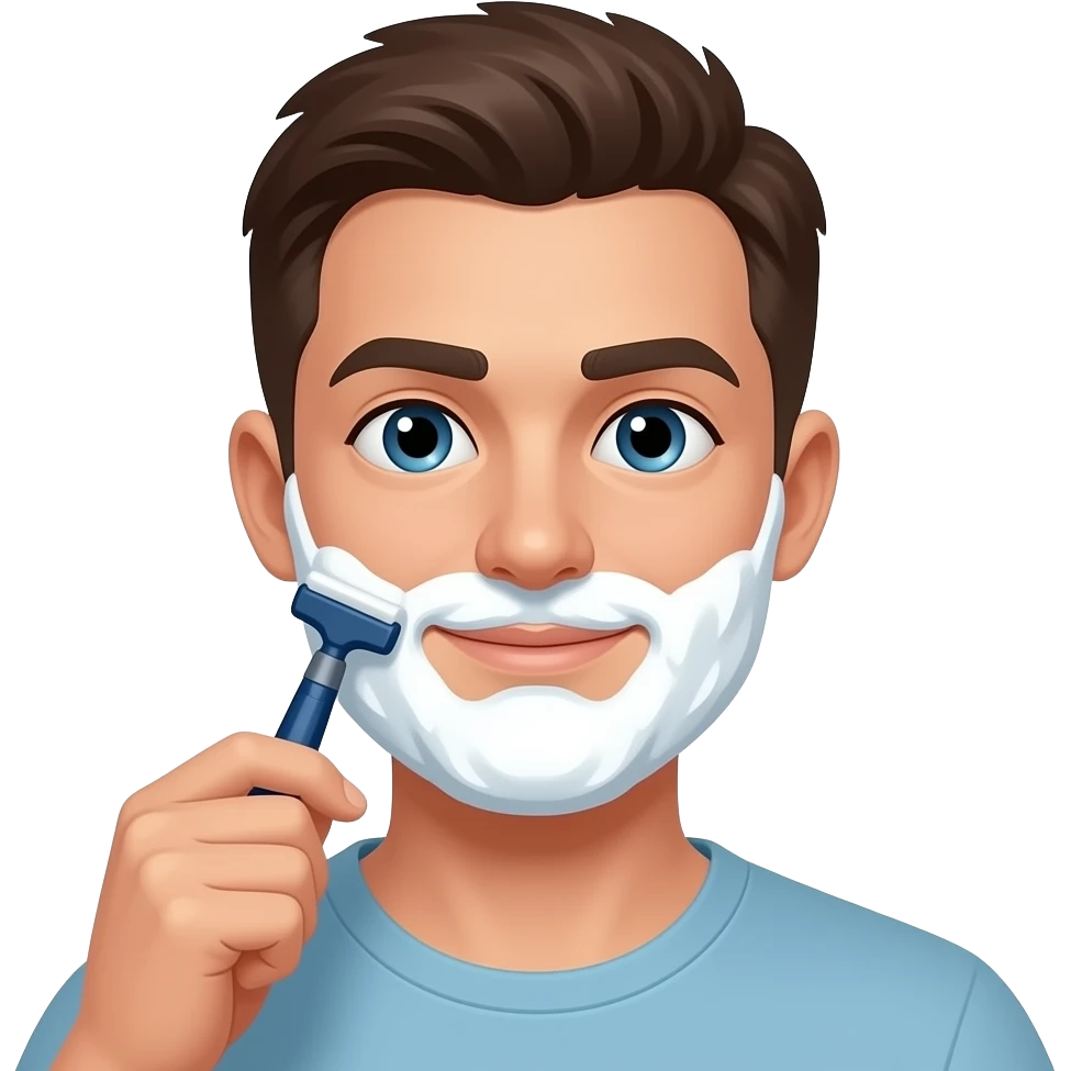 afeitar emoji