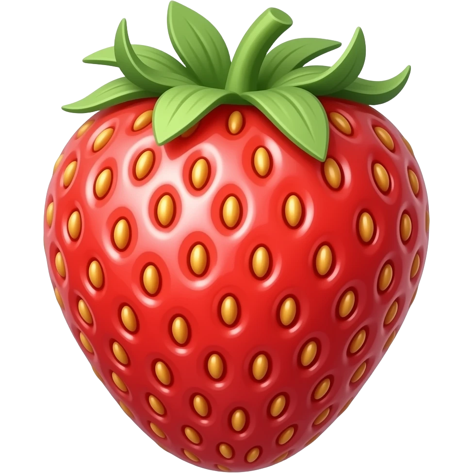 Strawberry emoji