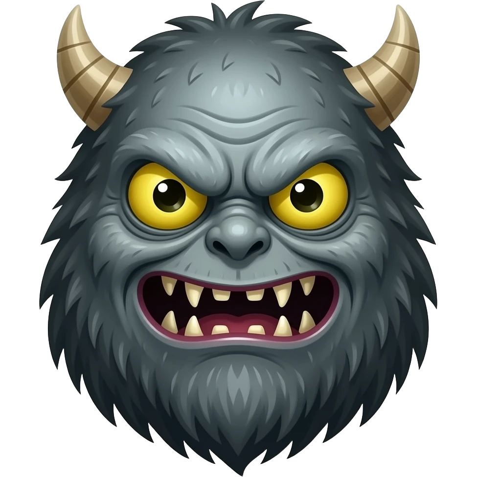 Scary emoji