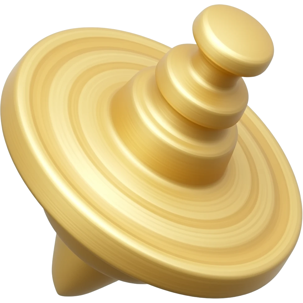 Objeto Pião emoji