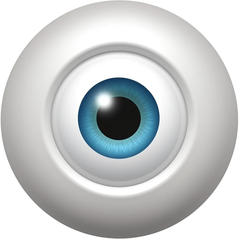 A blank number zero with one eye emoji