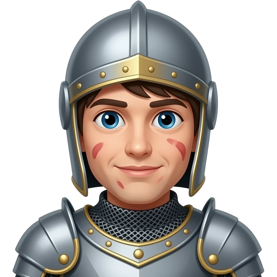 chevalier avec la varicelle emoji