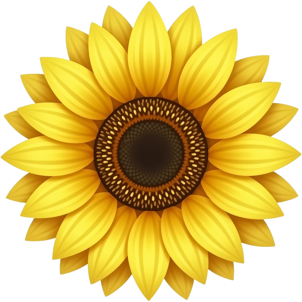 Sun flower emoji