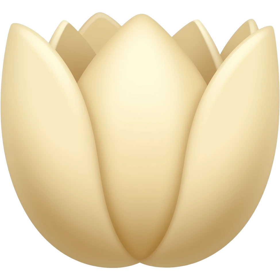 beige flower emoji