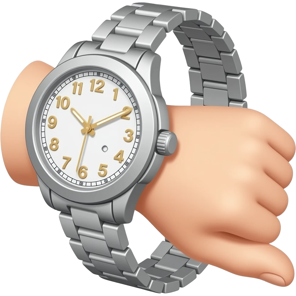 Girls Wrist watch emoji