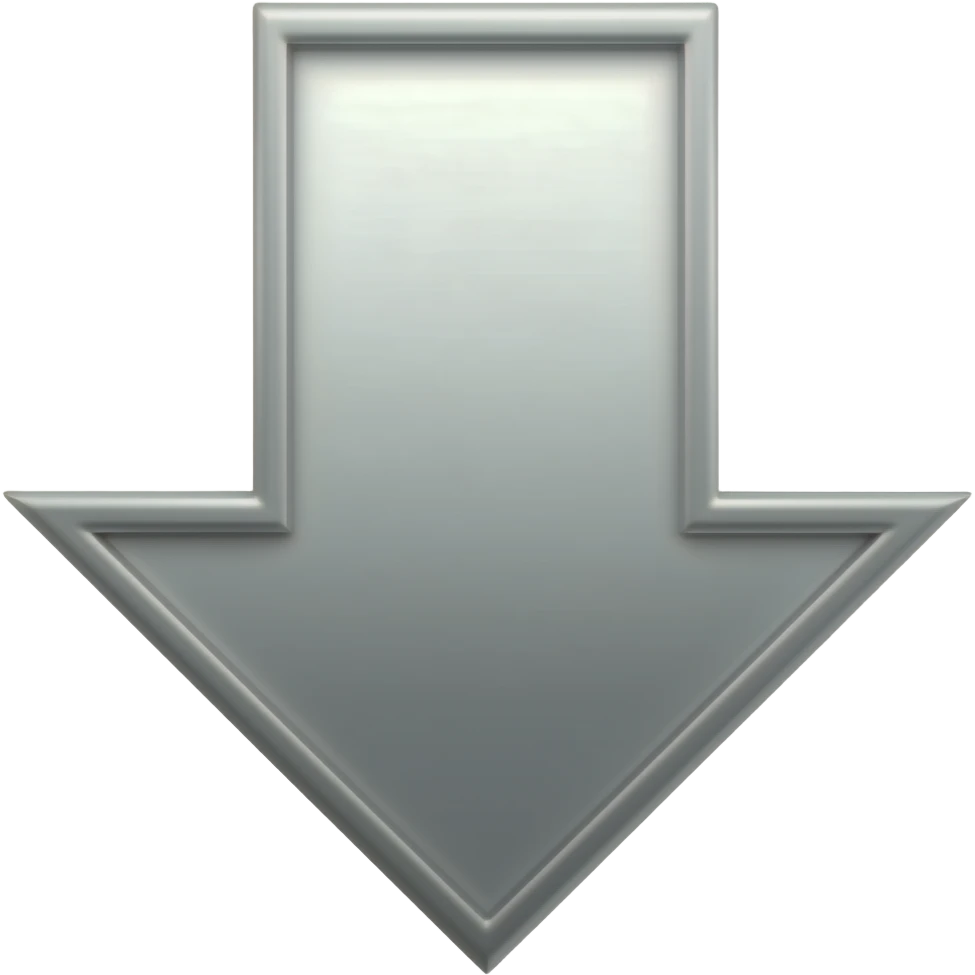 Down arrow emoji