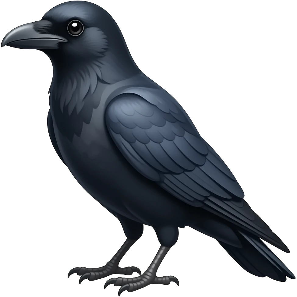 crow emoji