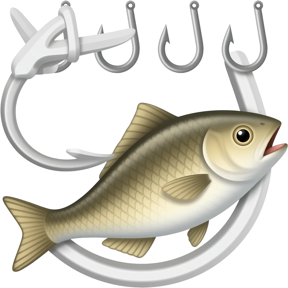 Рыболовные крючки emoji