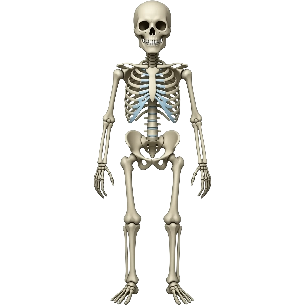 Evil skeleton emoji
