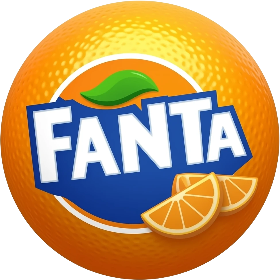 Fanta laranja emoji