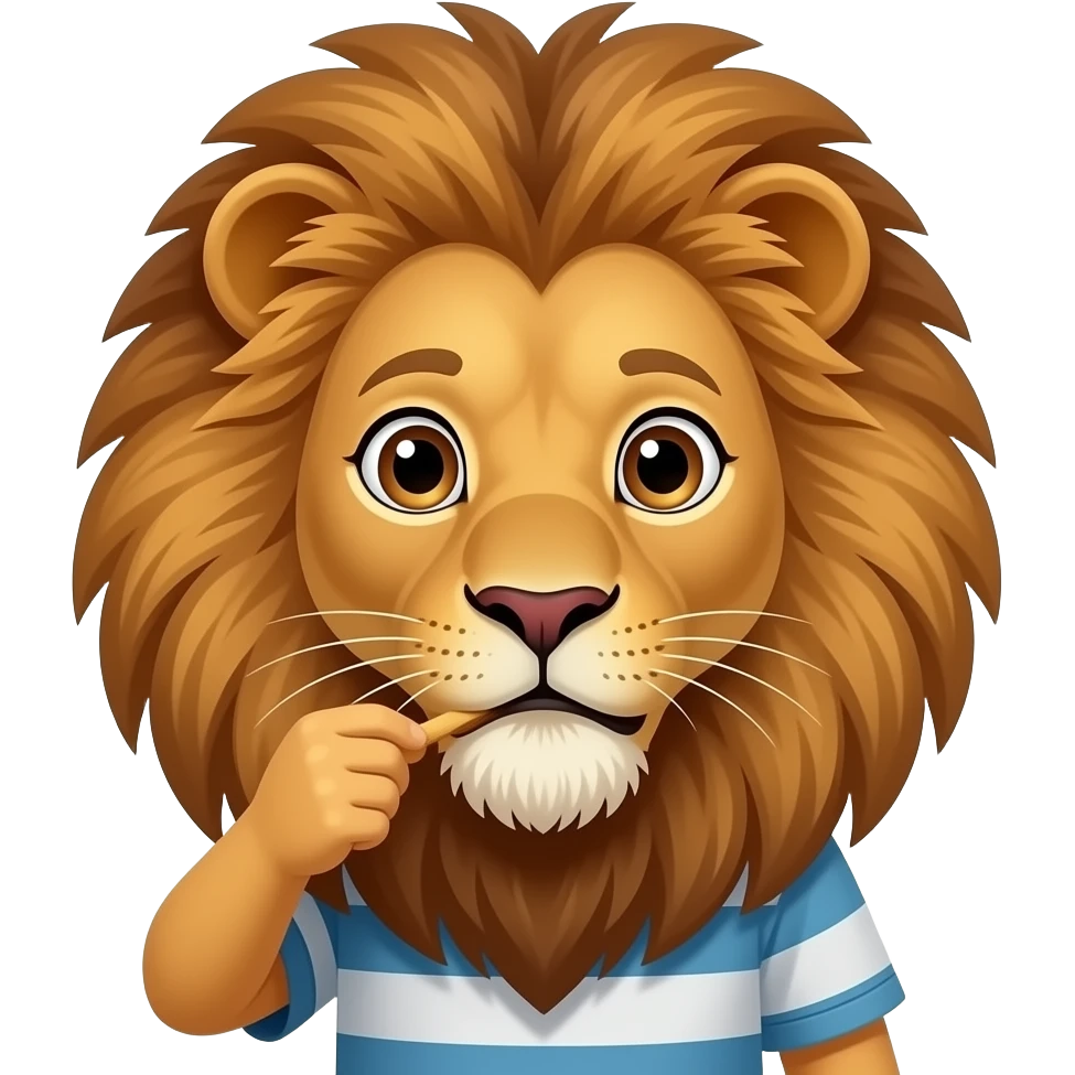 فتى ياكل ذيب emoji