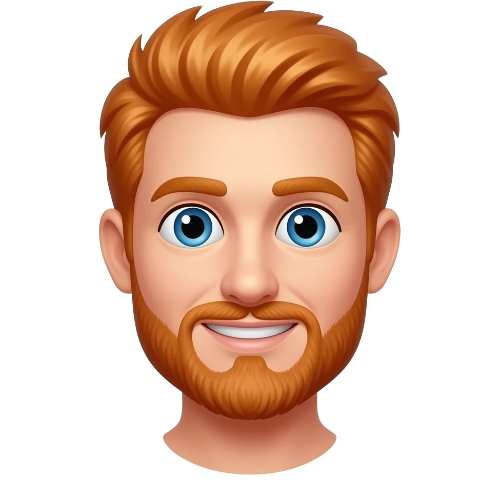 ginger guy as an emoji maker emoji