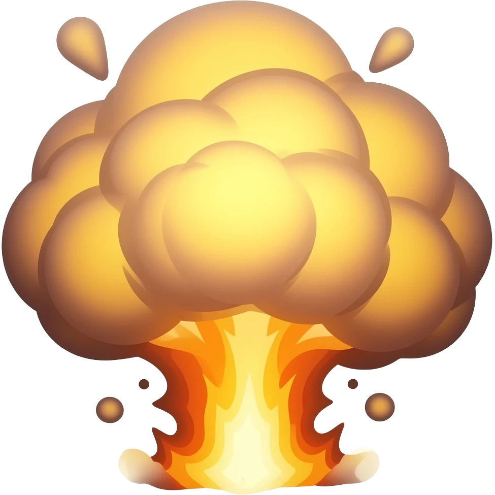 explosion emoji