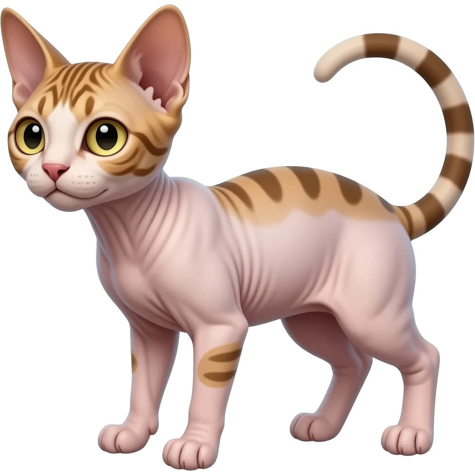 Bipedal kitten emoji