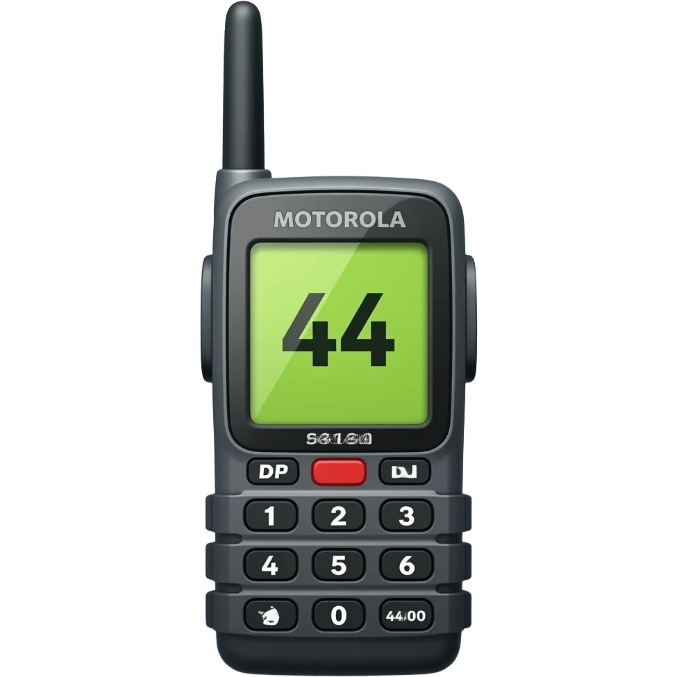 Motorolla dp 4400 emoji