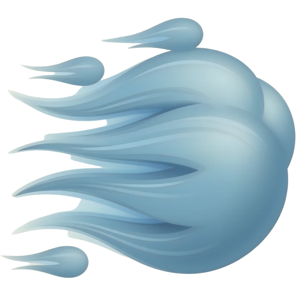 Wind emoji