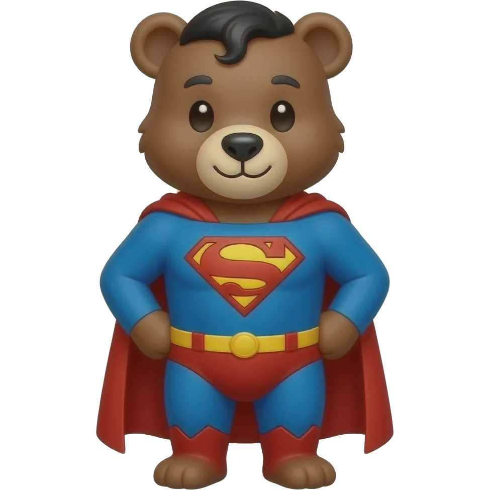 bear süperman emoji
