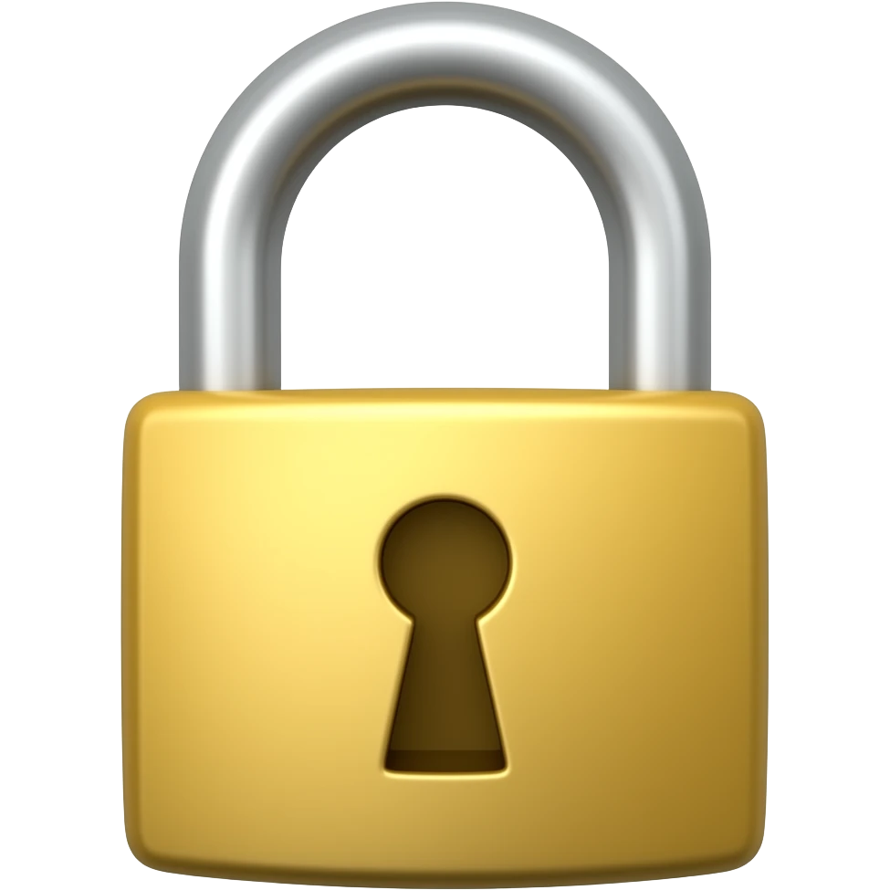 lock emoji