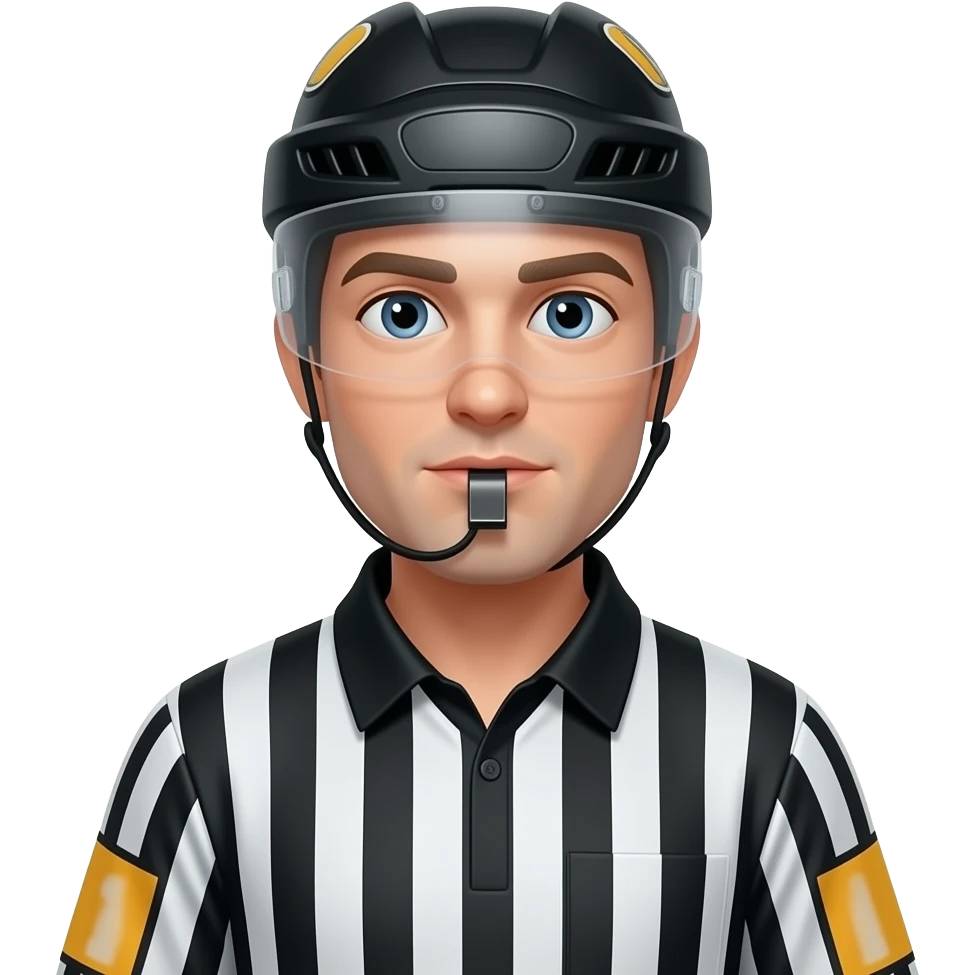 Hockey ref emoji