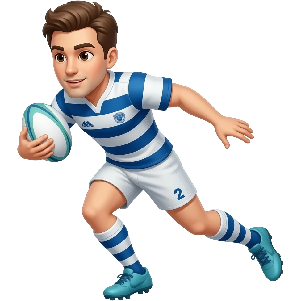 playaing Rugby emoji