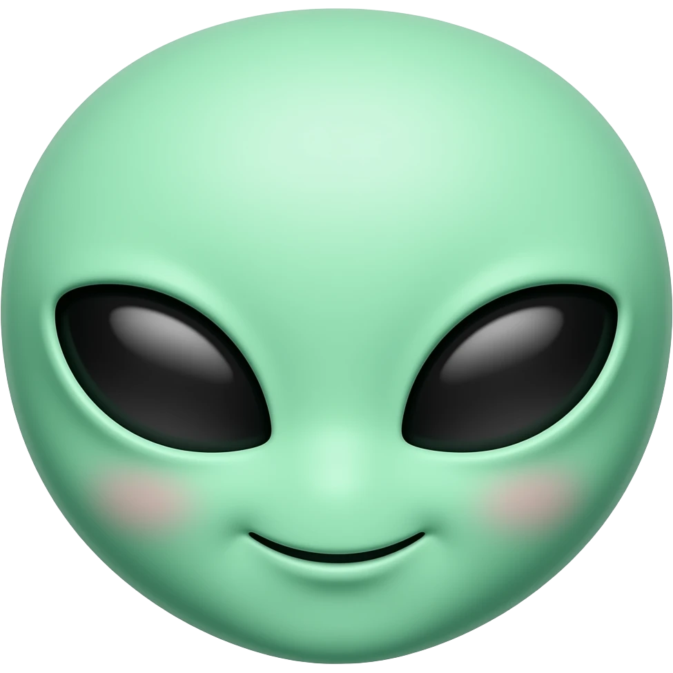 Alien kawaii emoji