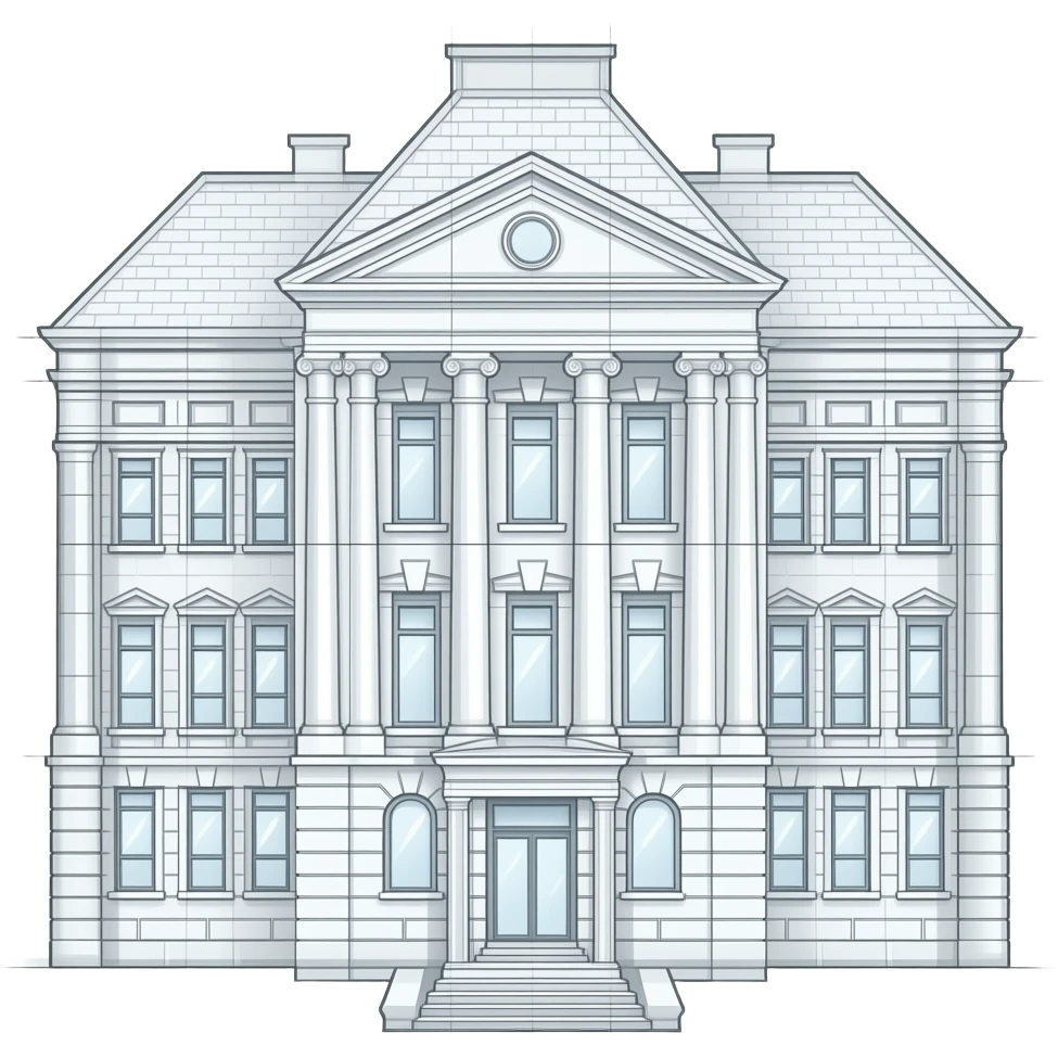 blueprint of a building emoji