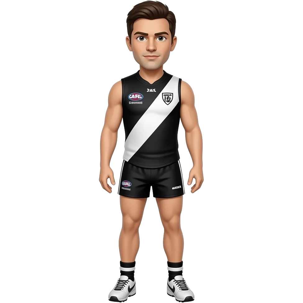 Collingwood magpies afl team emoji | AI Emoji Generator