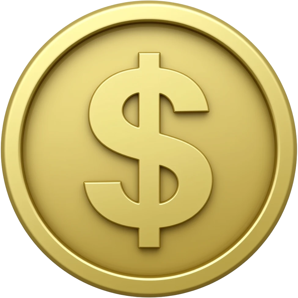 dollar emoji