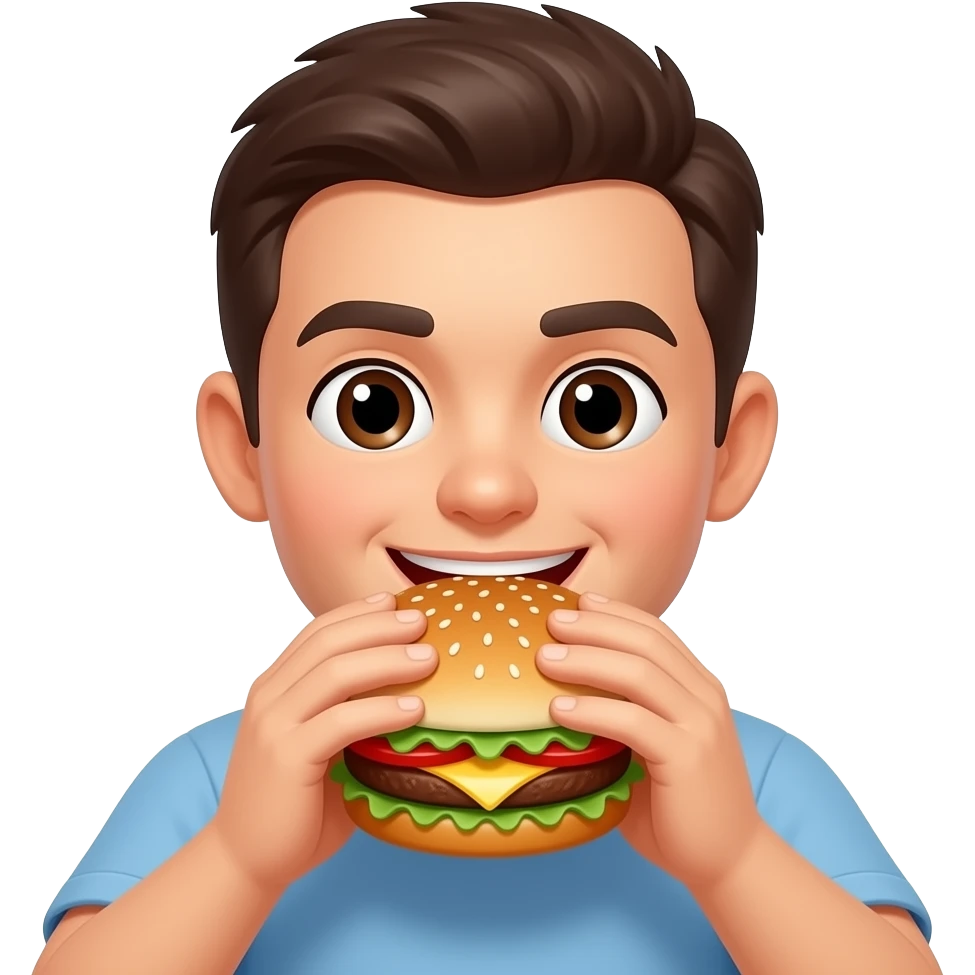 comer hambuerguesa emoji