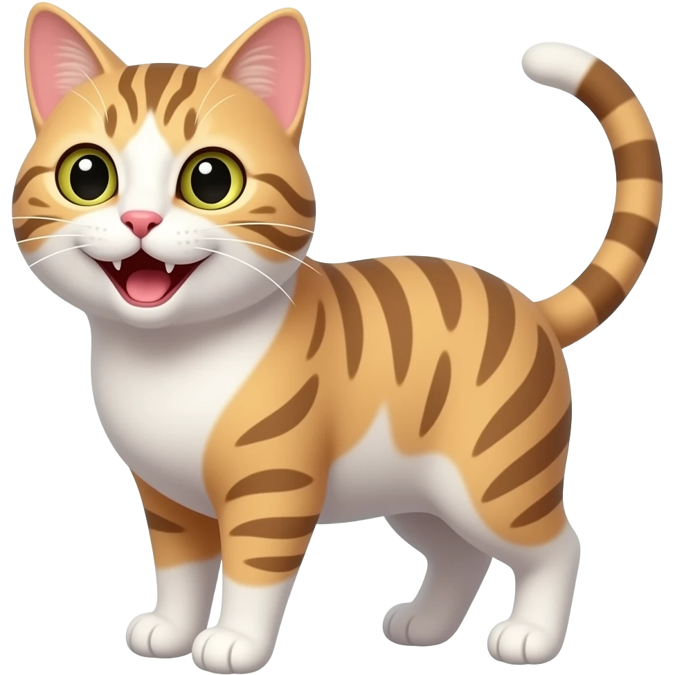 행복한 고양이 emoji