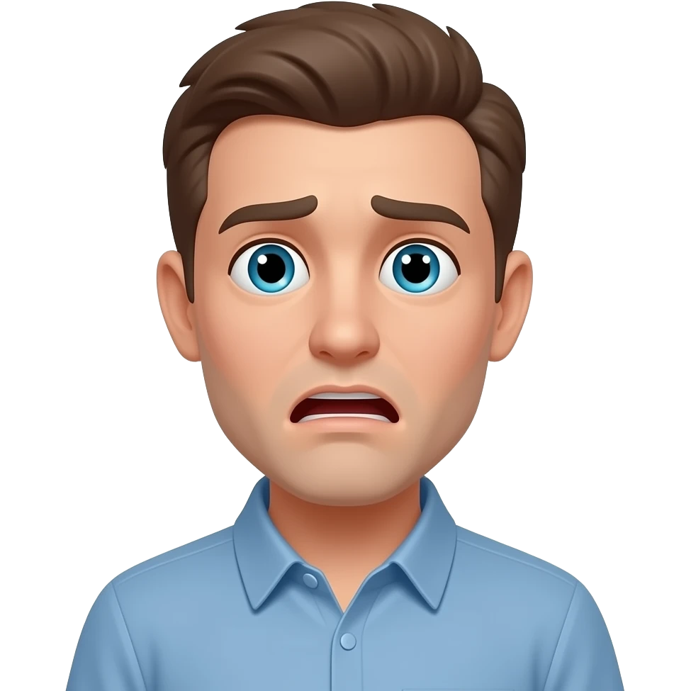 scared emoji