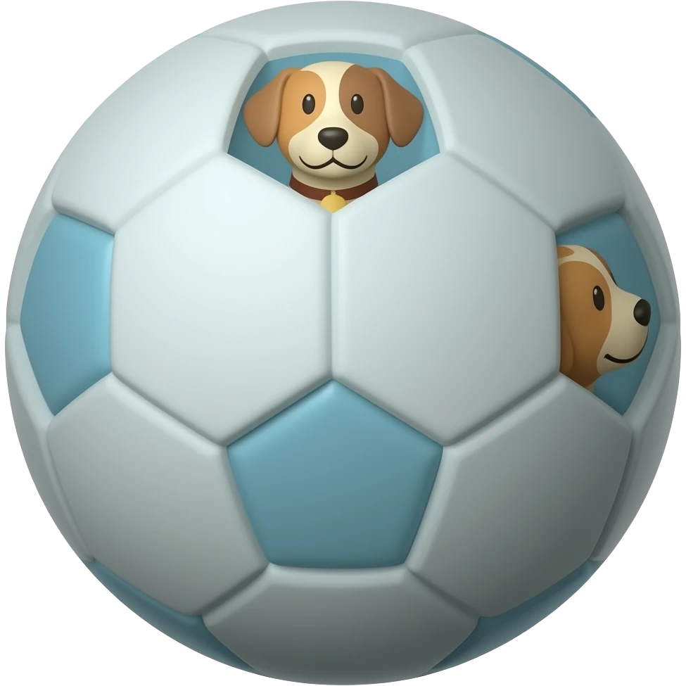 Мячик собачий emoji