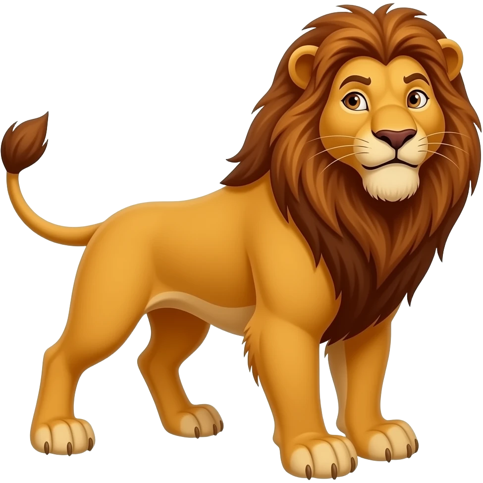 The Cowardly Lion from Oz Series emoji