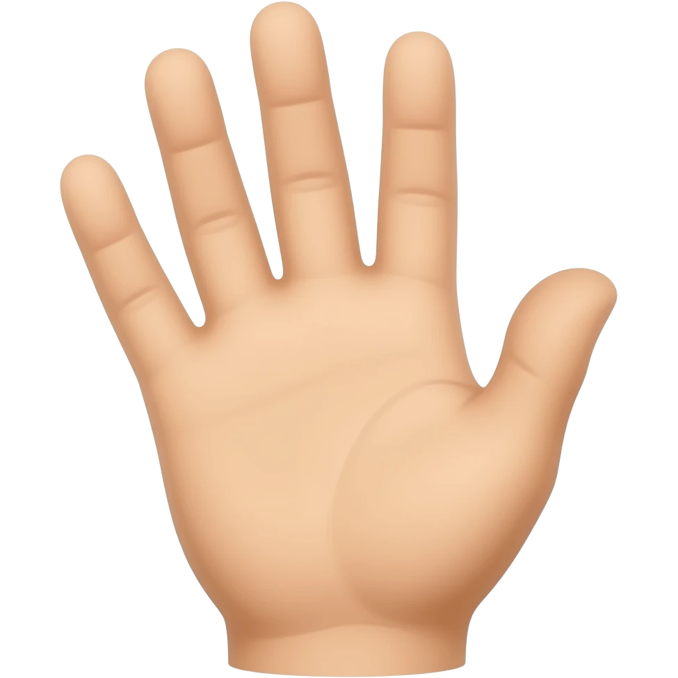Hand emoji