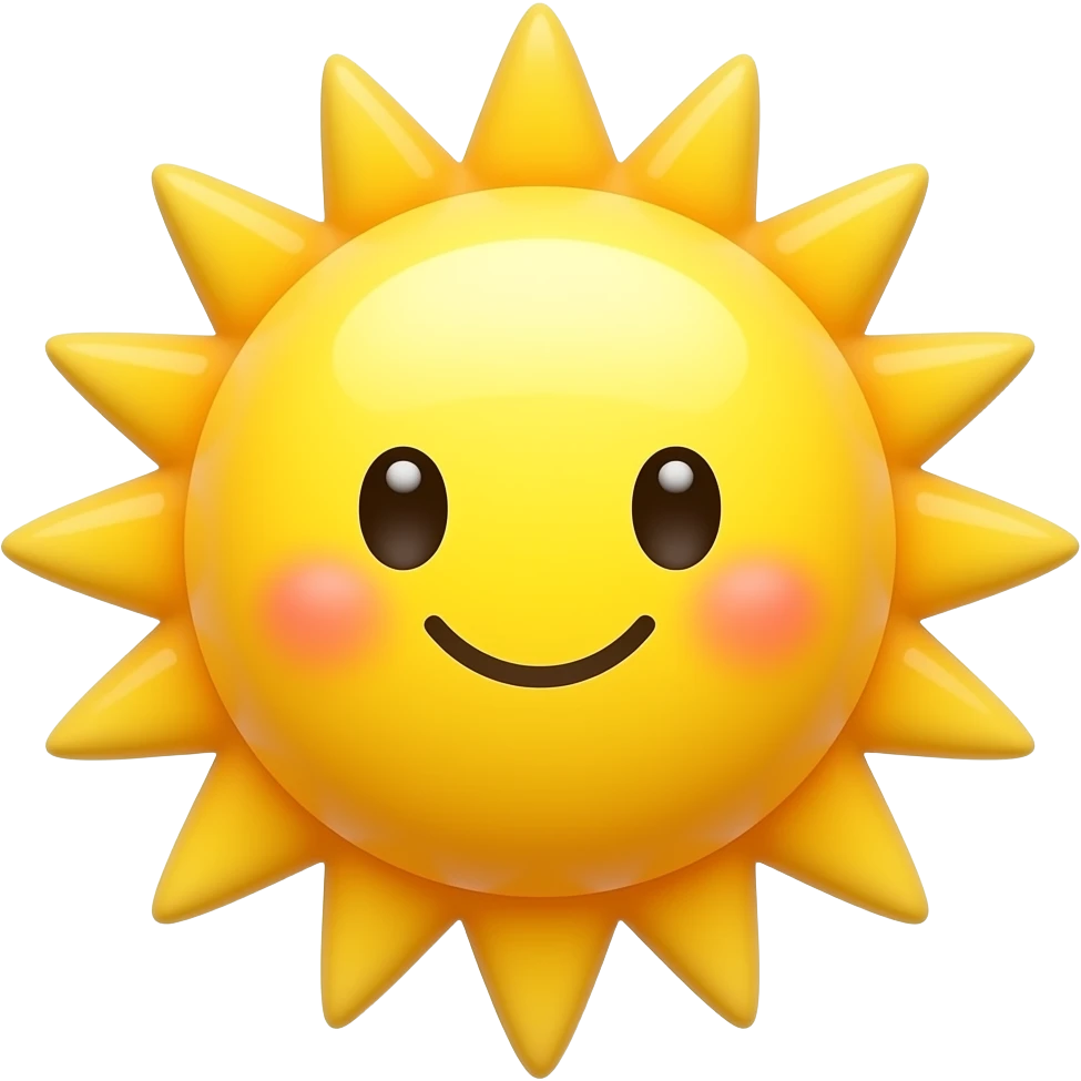 sun cute emoji