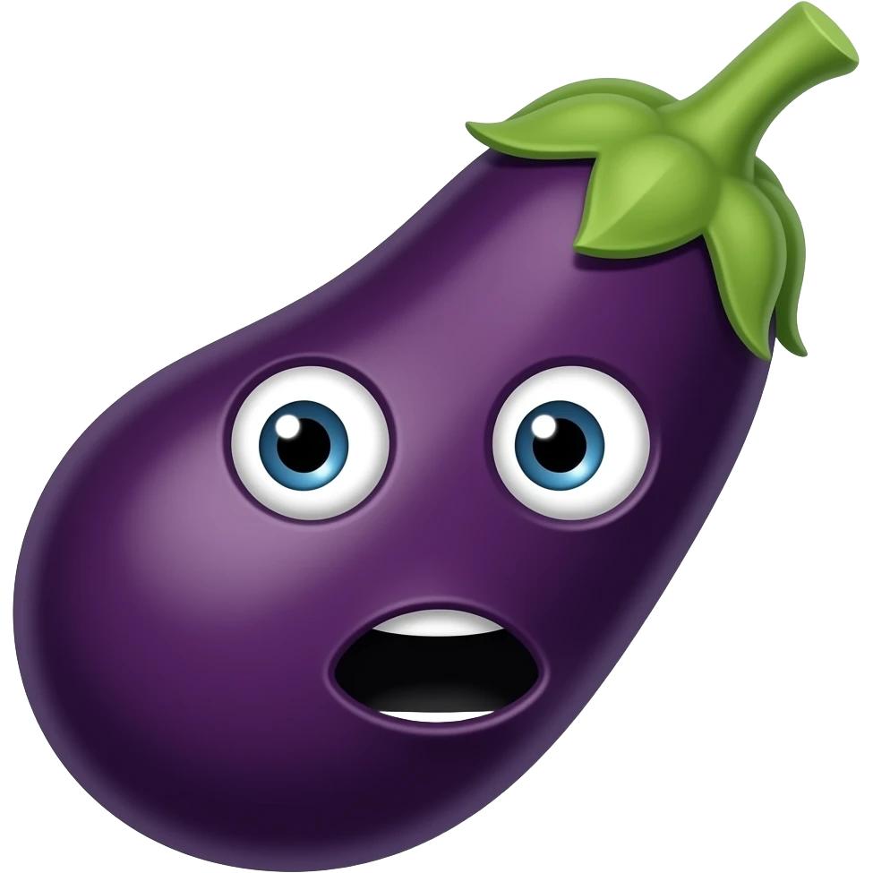 😵‍💫🍆 emoji