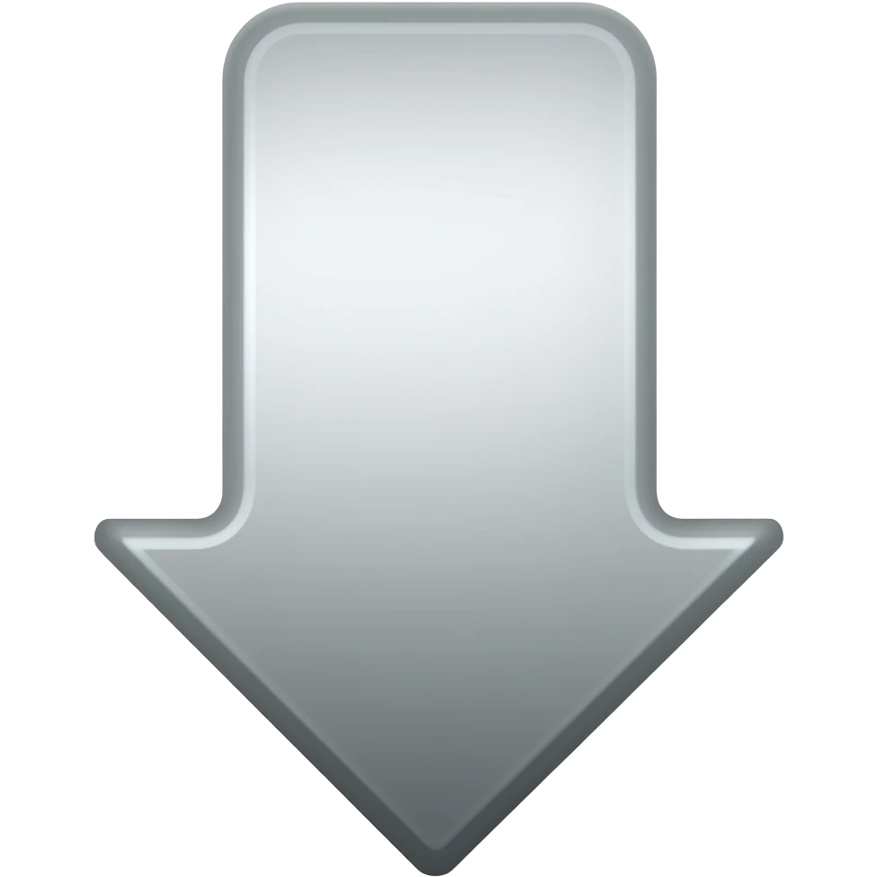 downward arrow emoji