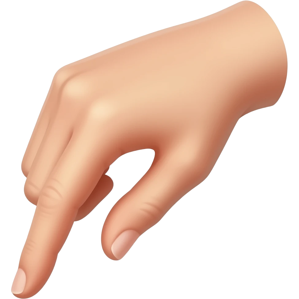 the image is a slim delicate  female hand gesturing open and close the tips of the hand are all pointing down like when you sprinkle some salt emoji