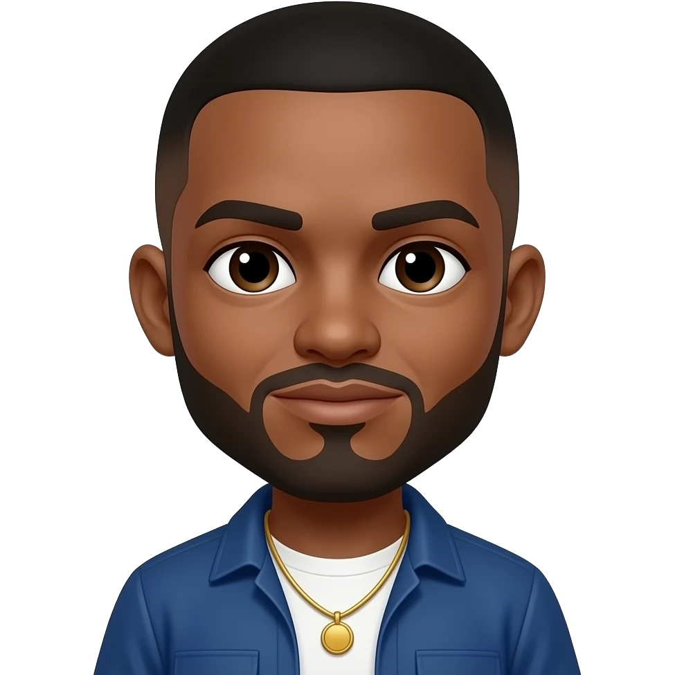 Thug cartoon emoji