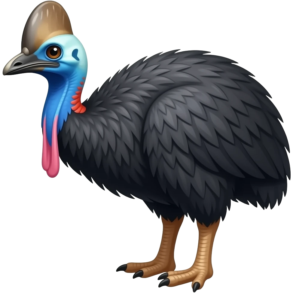 Cassowary emoji