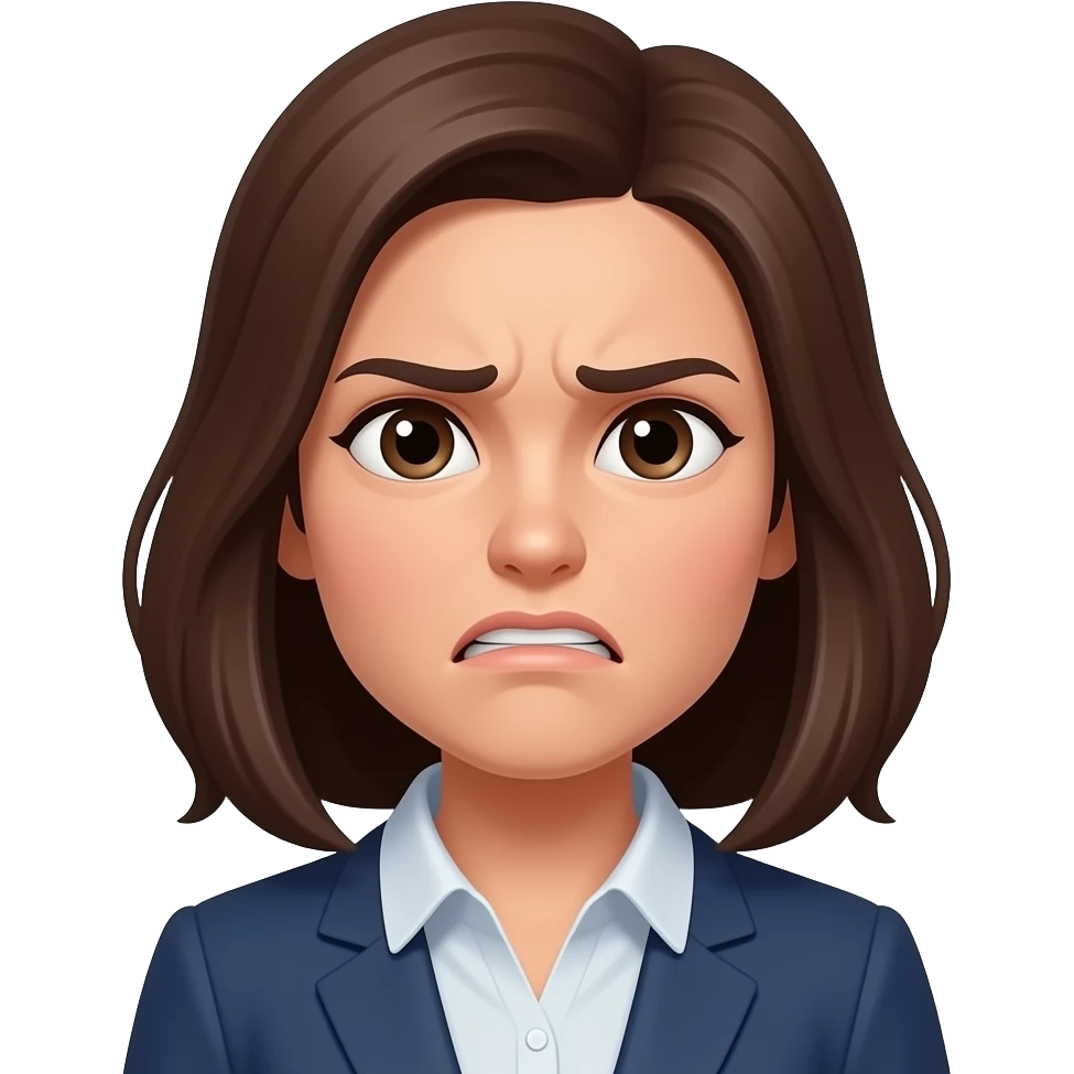 좌절하는 여성 emoji