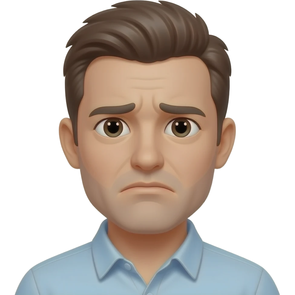 Desapointed emoji