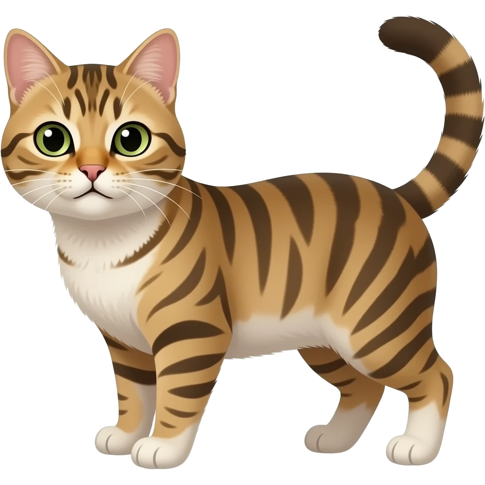 cat in a 3D style emoji