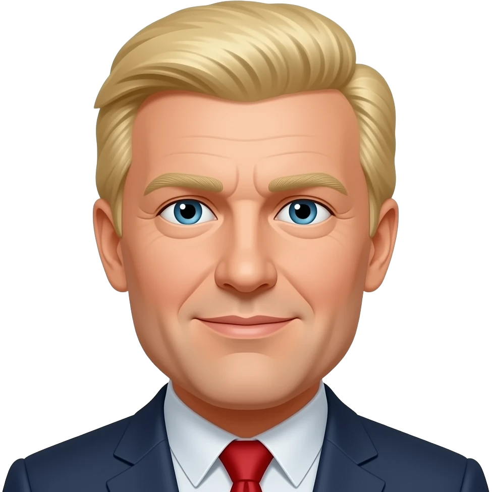Mr. Moneybags with blond hair emoji
