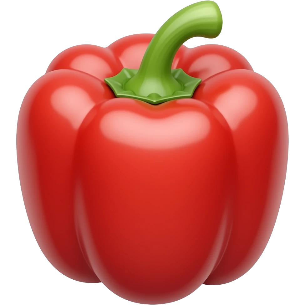 Red bell pepper emoji
