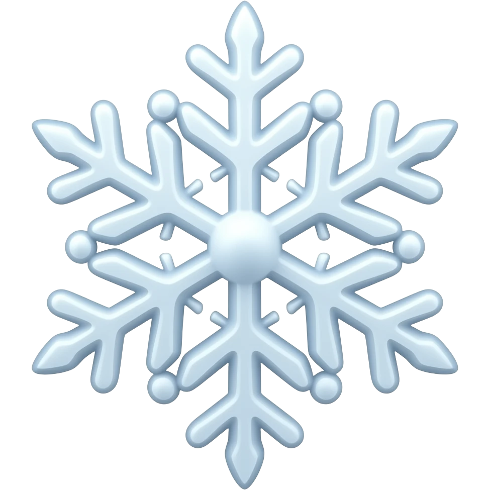 snowflake emoji